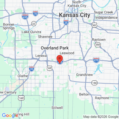 Map to  office in Leawood, KS