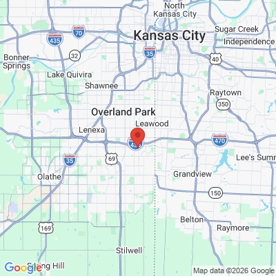 Map to  office in Leawood, KS