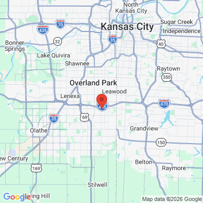 Map to  office in Leawood, KS