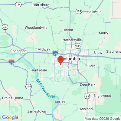 Map to  office in Columbia, MO