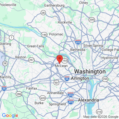 Map to  office in Mc Lean, VA