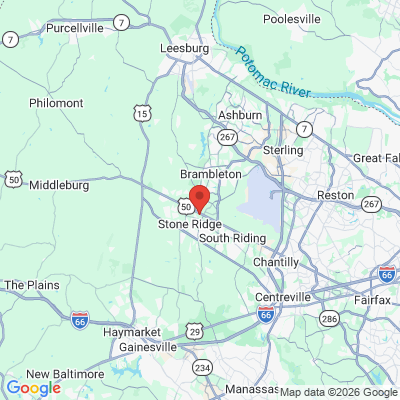 Map to  office in Aldie, VA