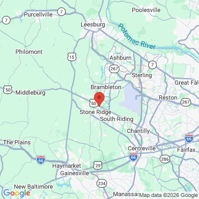 Map to  office in Aldie, VA