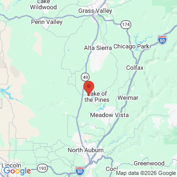 Map to Primary Office office in Auburn, CA