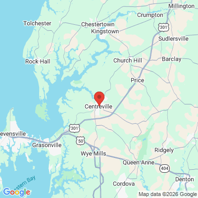 Map to  office in Centreville, MD