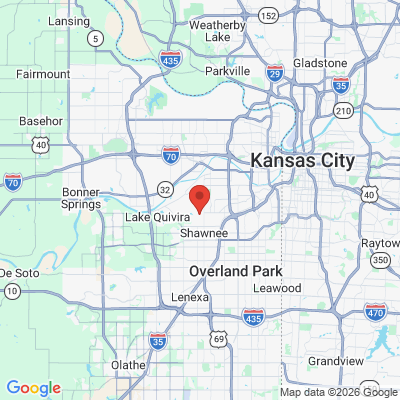 Map to  office in Shawnee, KS