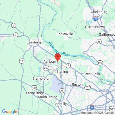 Map to  office in Ashburn, VA