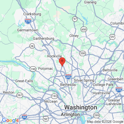 Map to  office in Rockville, MD