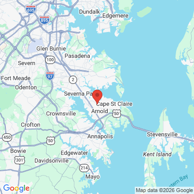 Map to  office in Bay Hills Family Dentistry