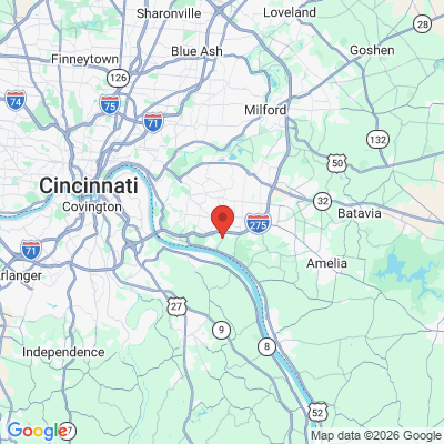 Map to  office in Cincinnati, OH
