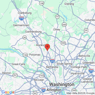 Map to  office in Rockville, MD