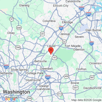 Map to  office in Laurel, MD