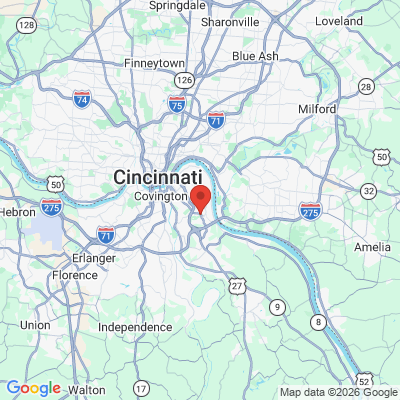 Map to  office in Fort Thomas, KY