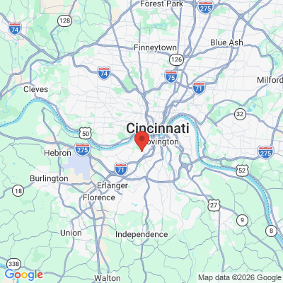 Map to  office in Lookout Heights, KY