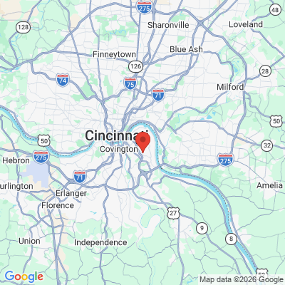 Map to  office in Fort Thomas, KY