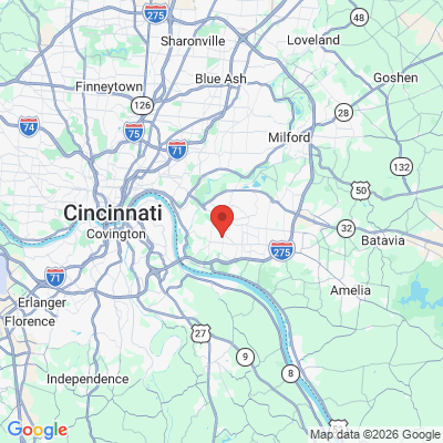 Map to  office in Cincinnati, OH