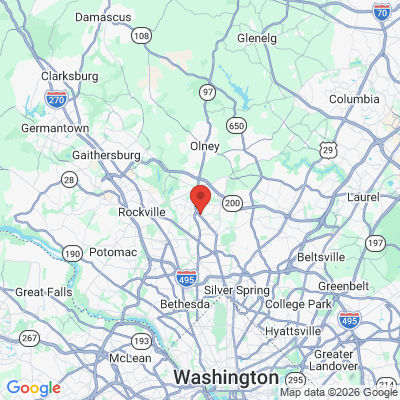 Map to  office in Aspen Hill, MD