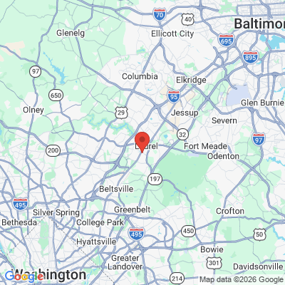 Map to  office in Laurel, MD