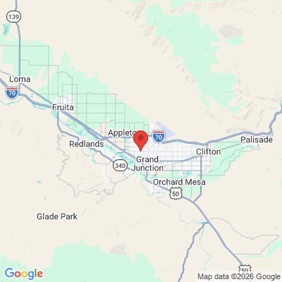 Map to  office in Grand Junction, CO