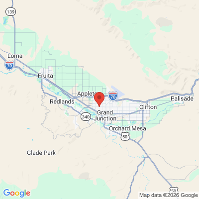 Map to  office in Grand Junction, CO