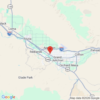 Map to  office in Grand Junction, CO