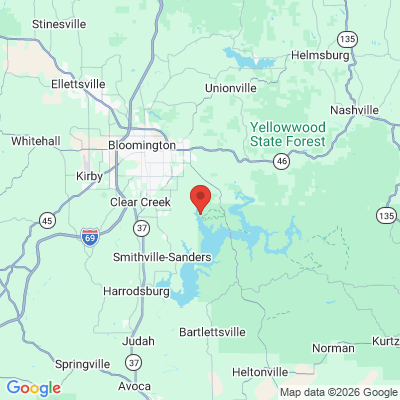 Map to  office in Bloomington, IN
