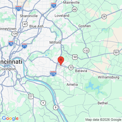 Map to  office in Cincinnati, OH
