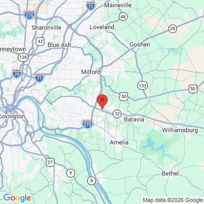 Map to  office in Cincinnati, OH