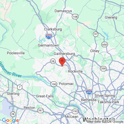 Map to  office in Rockville, MD