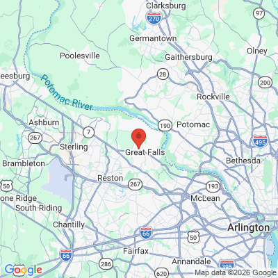Map to  office in Great Falls, VA