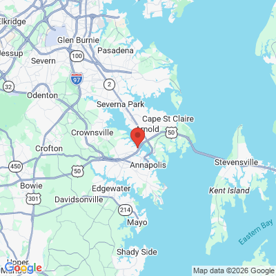 Map to  office in Annapolis, MD