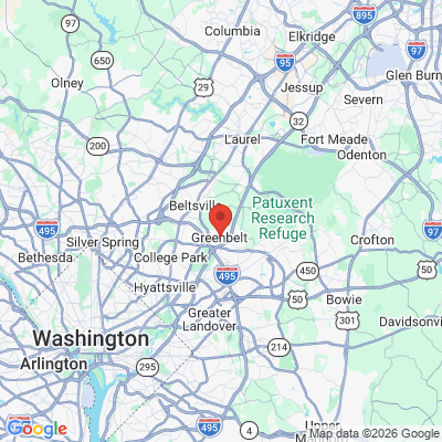 Map to  office in Greenbelt, MD