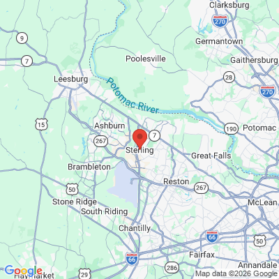 Map to  office in Sterling, VA