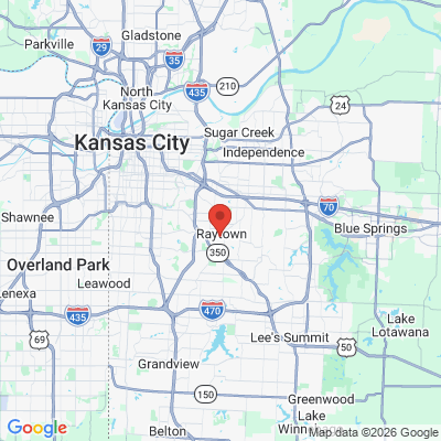 Map to  office in Raytown, MO
