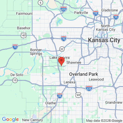 Map to  office in Shawnee, KS