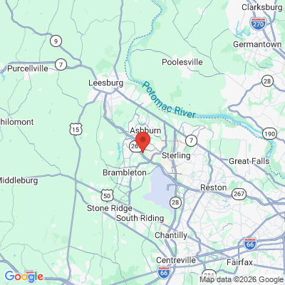 Map to  office in Ashburn, VA