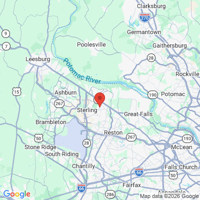Map to  office in Sterling, VA