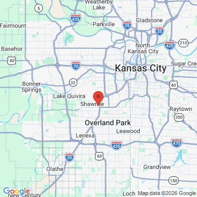 Map to  office in Shawnee, KS