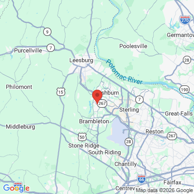 Map to  office in Ashburn, VA