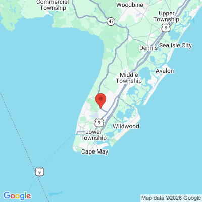 Map to  office in Rio Grande, NJ
