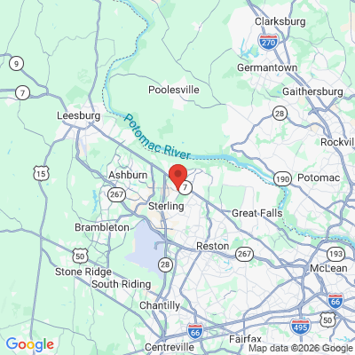 Map to  office in Sterling, VA