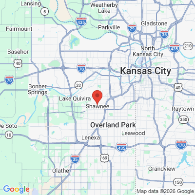 Map to  office in Shawnee, KS