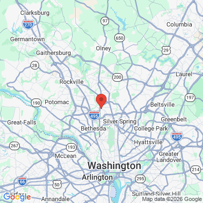 Map to  office in Kensington, MD