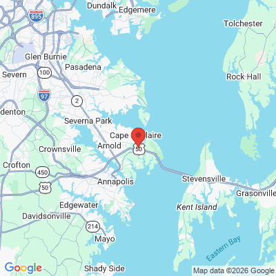 Map to  office in Annapolis, MD