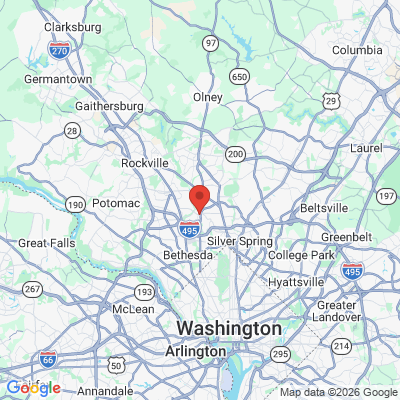 Map to  office in Kensington, MD