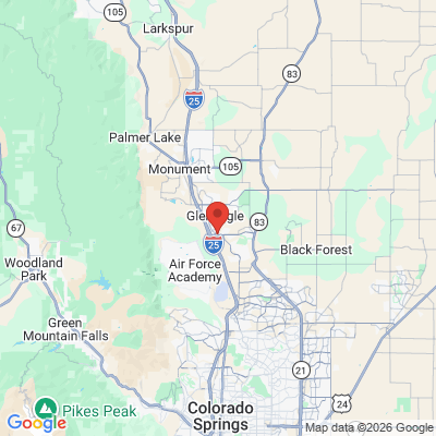 Map to  office in Colorado Springs, CO