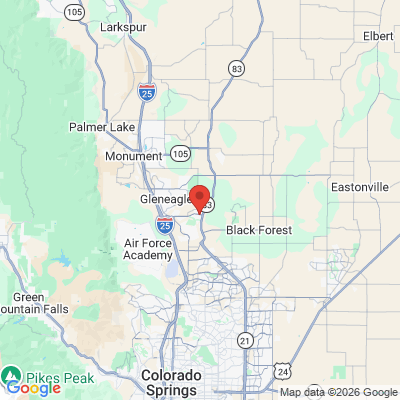 Map to  office in Colorado Springs, CO