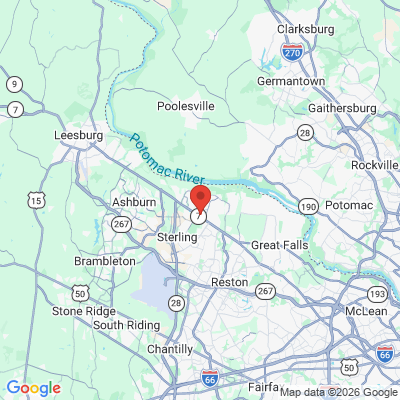 Map to  office in Sterling, VA