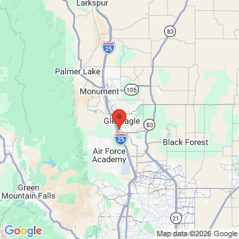 Map to Dr. David M. McCarty, DMD office in Colorado Springs, CO