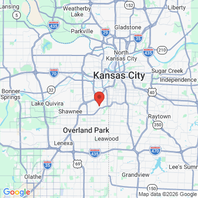 Map to  office in Westwood, KS